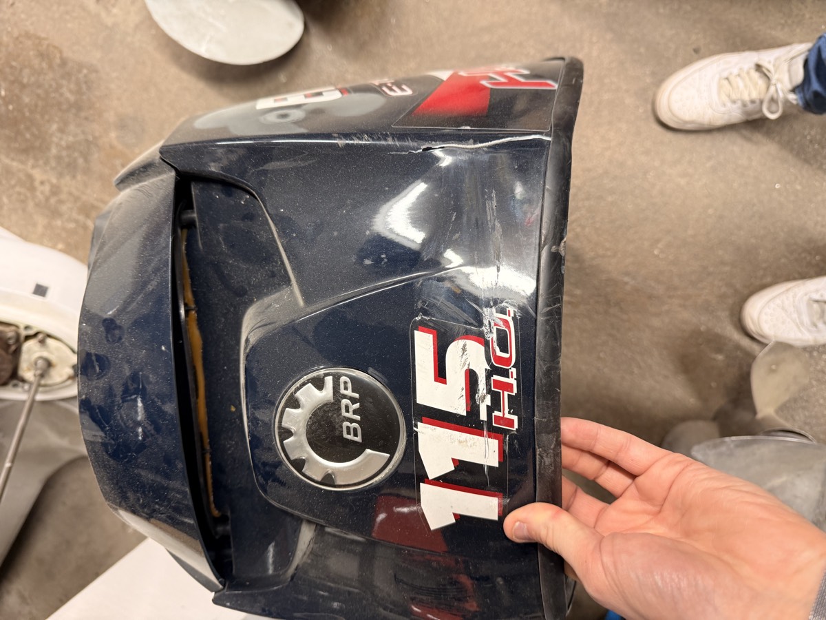 Motorkåpa Evinrude E-TEC HO 115